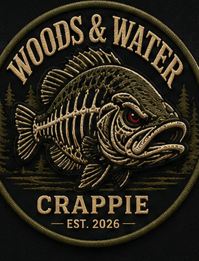 Crappie Circle Patch Hat